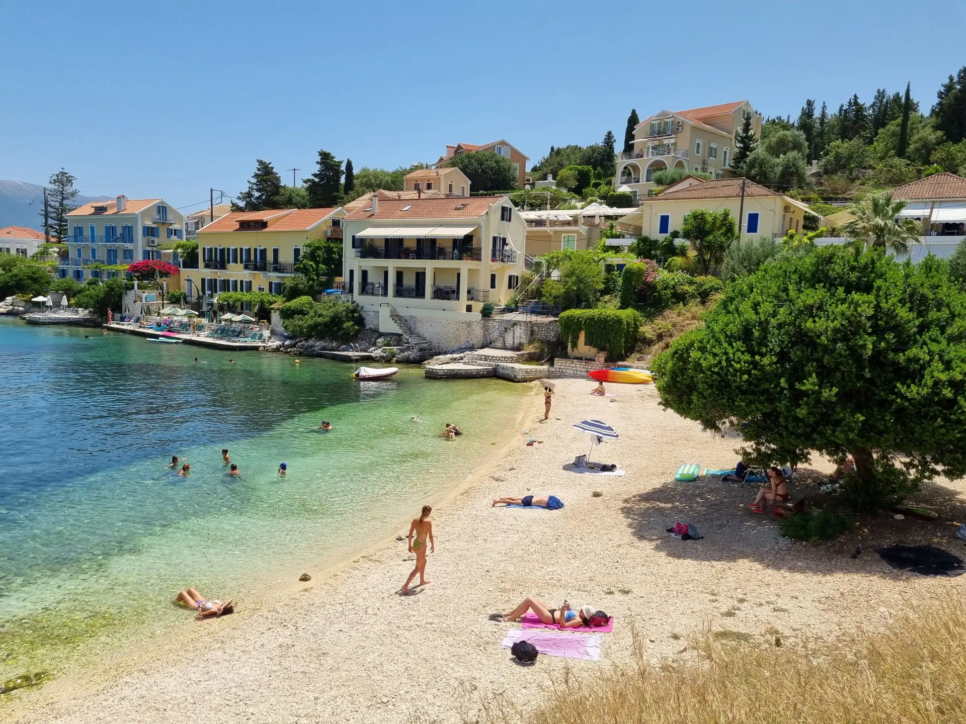 Kefalonië Assos strand